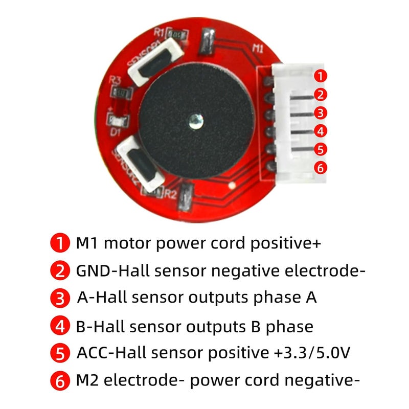 XiaoR Geek محرك تروس 2 قطعة مع مشفر DC 12V 100RPM نسبة التروس 1:45 عمود D مشفر معدني محرك تروس فضي للسيارة الذكية/روبوت نموذج RC DIY محرك - Image 2